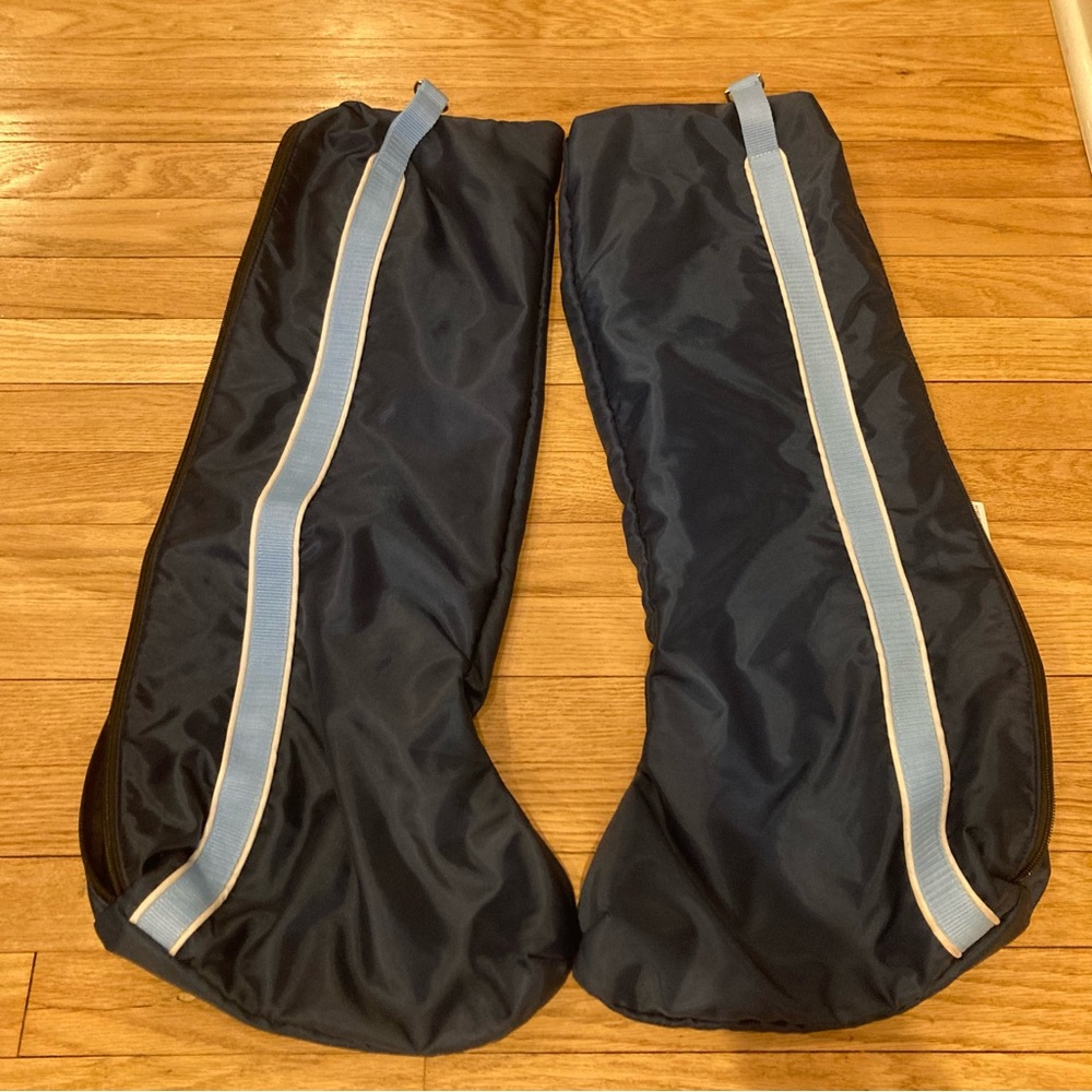 Tall riding boot bag cover/carry bag